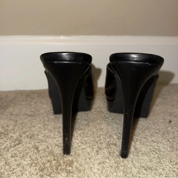 I.AM.GIA TIANA MULES IN BLACK - Picture 4 of 8